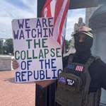 image for [OC] A protester at Union Station in Washington, D.C.