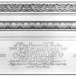 image for This blessing from John Adams, first President to live in the WH, is carved in the State Room later.