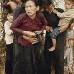image for Moments before U.S. troops murdered women and children in the My Lai massacre, Vietnam (Circa 1968)