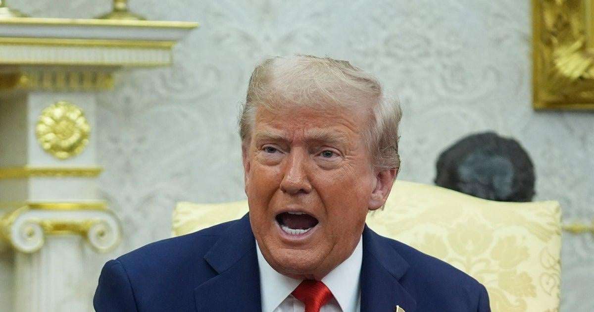 image for Trump Mocked For Calling Epstein Files Scandal ‘Democrat Hoax’