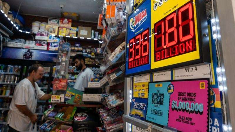 image for Winning tickets sold in two states for massive Powerball jackpot of nearly $1.8 billion