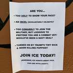 image for “OC”  Found these posted around San Diego today.