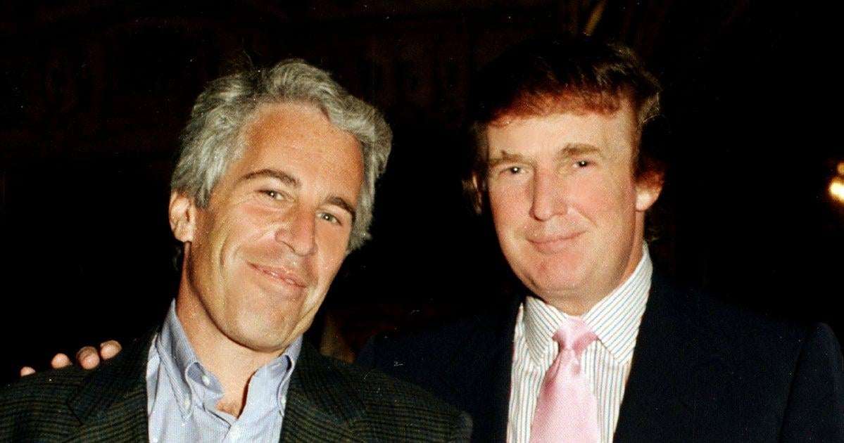 image for Epstein 'Birthday Book' Depicts Shocking Joke About Selling Woman To Trump