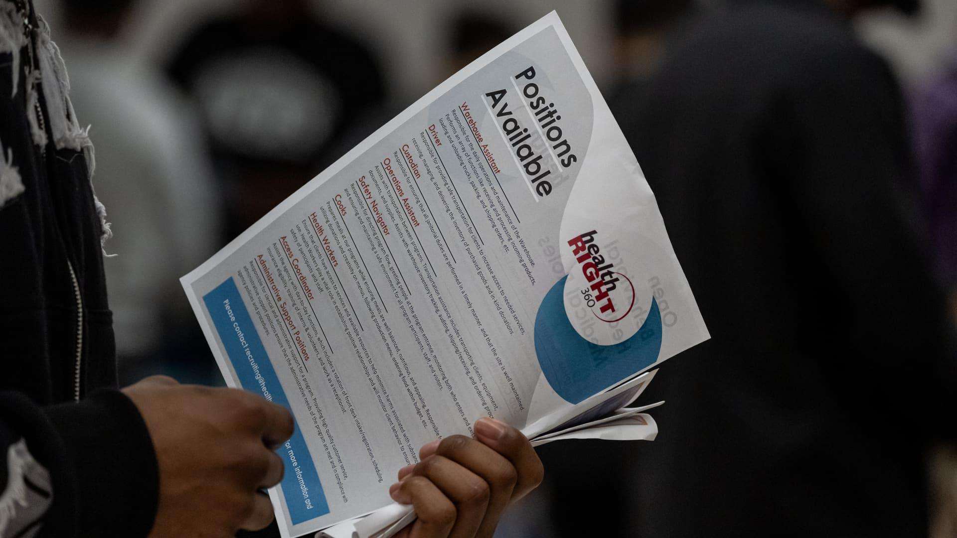 image for Job growth revised down by 911,000 through March, signaling economy on shakier footing than realized