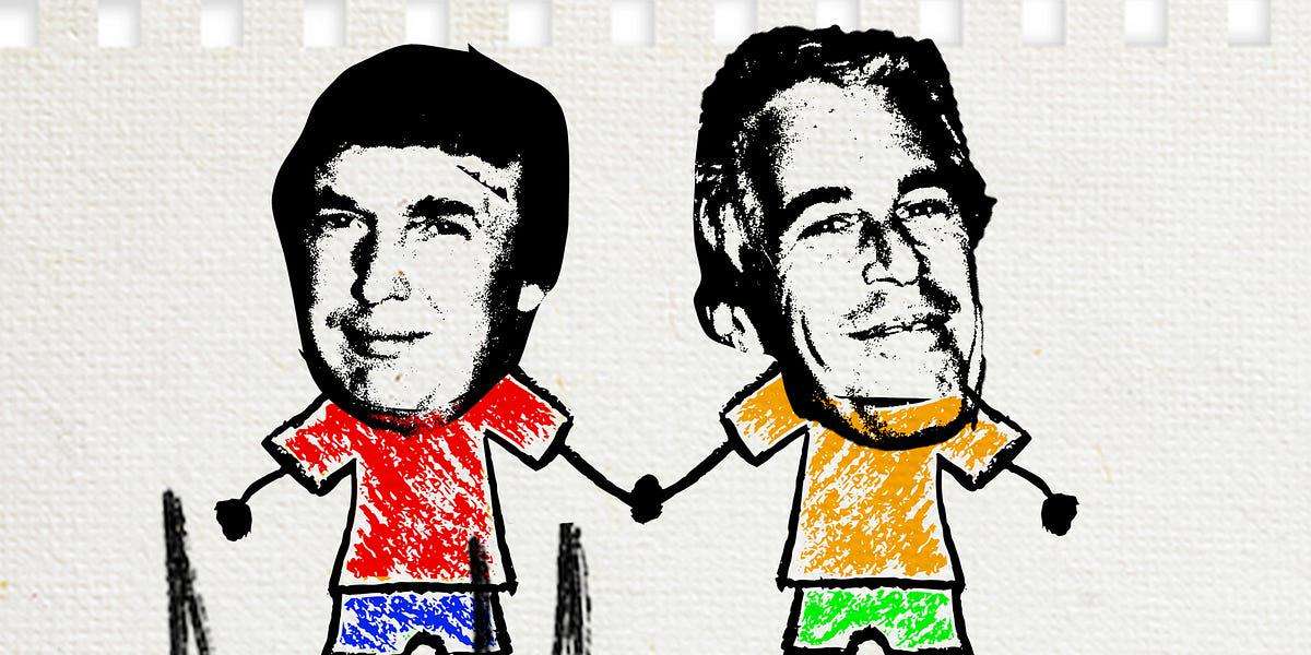 image for Donald ❤️ Jeffrey: The NSFW version of the Epstein book proves that Trump knew exactly who and what his buddy was.