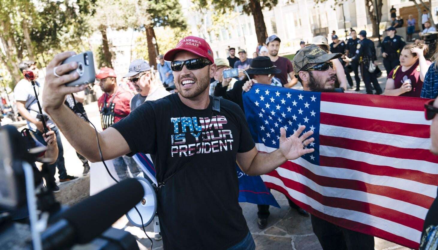 image for Right-wing influencer films Pritzker's home, stokes concerns after Kirk death