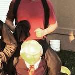 image for Alleged Charlie Kirk Shooter Wearing Donald Trump Costume (Halloween 2017)