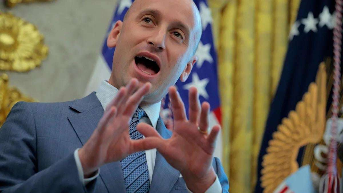 image for White House Insists Stephen Miller Does Not Play With Dolls
