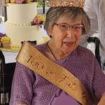 image for Oc: This lady just turned 100 years old. Happy birthday Aunt M.