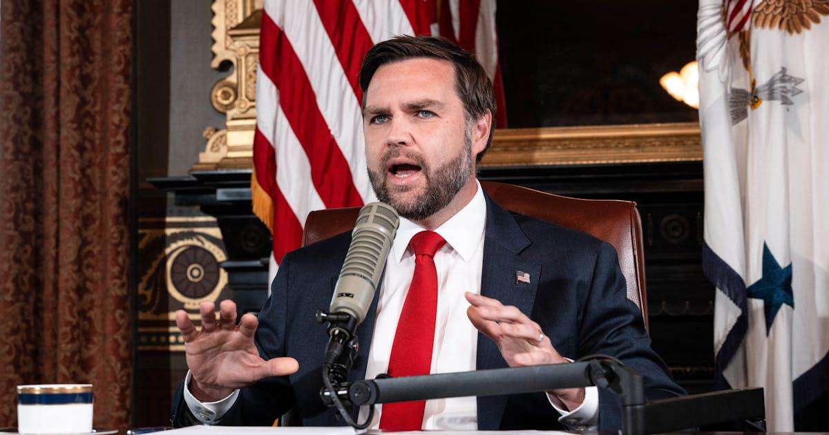 image for JD Vance Encourages National Doxing in Wild Ending to Kirk Podcast
