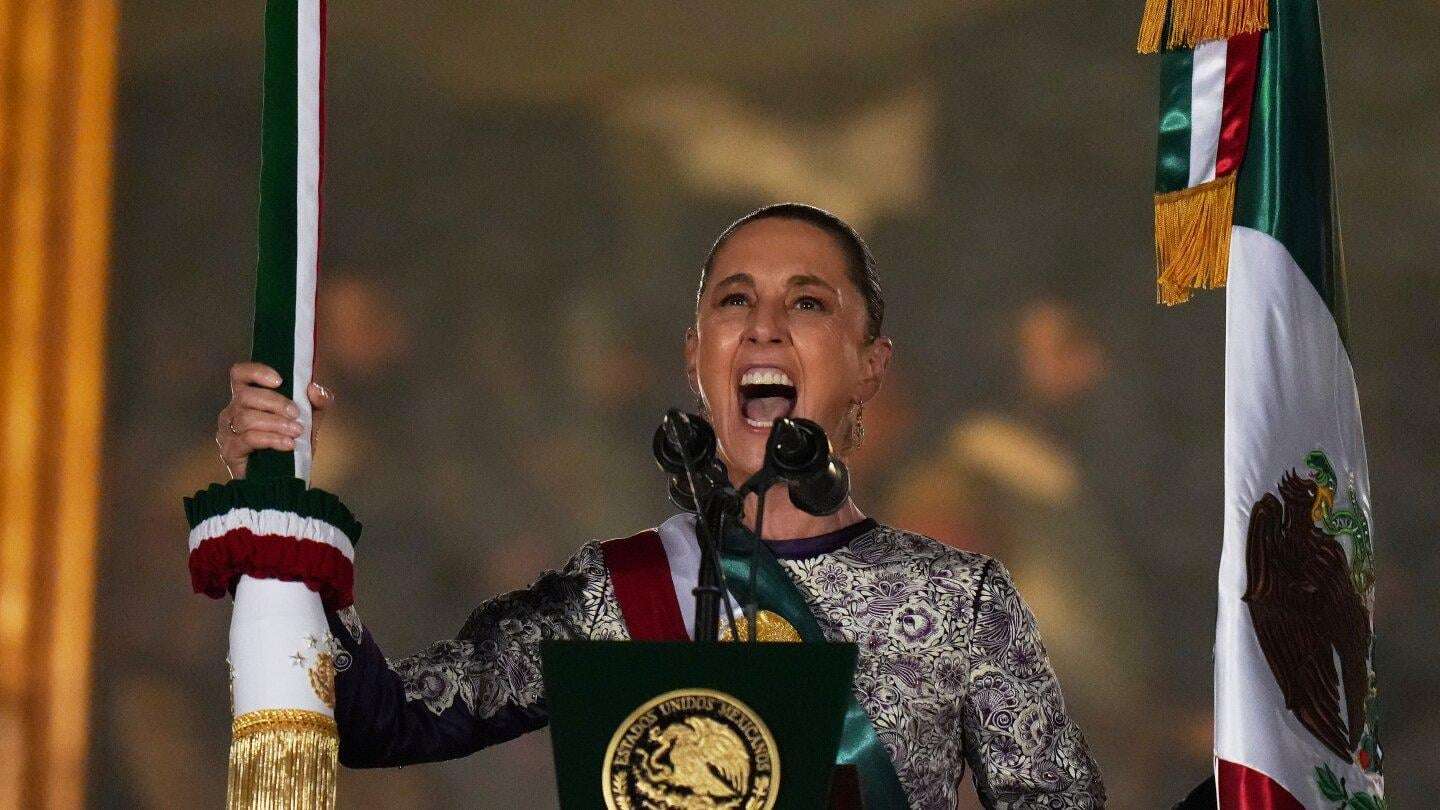 image for A female president leads Mexican independence celebrations for the first time