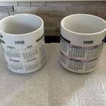 image for [OC] 1998 has been going through the dishwasher for 27 years, 1999 has never been used/washed..