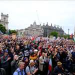 image for [OC] Anti Trump protests in London