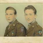 image for My anti-facistist Grand father and grand-uncle. England 1943.
