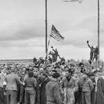 image for Anti Fascist (Antifa) Troops Liberate Prisoners 1945