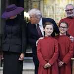 image for Choristers sang the first movement from Vivaldi's Gloria for Trump