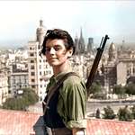 image for One of the OG anti-fascists. 1936. 17-yr. old Marina Ginesta. Barcelona, Spain.