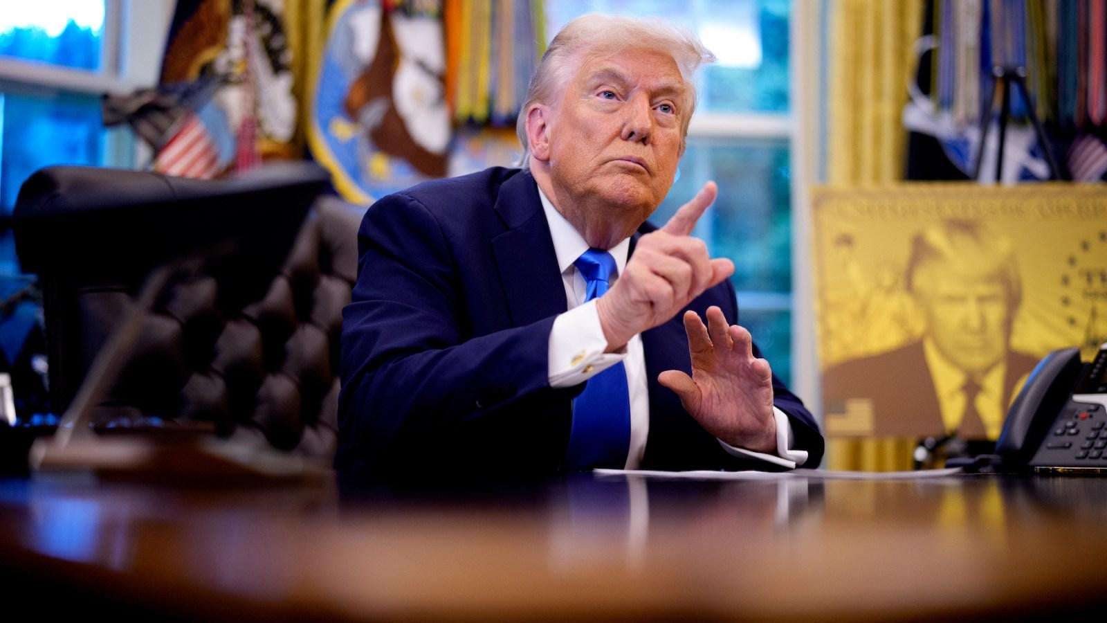 image for Trump Officials Didn’t Know If His Order to Prosecute Foes Was Meant to Be Secret