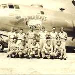 image for My antifa grandfather, (center-kneeling) the captain of this B-29 Superfortress with his antifa crew