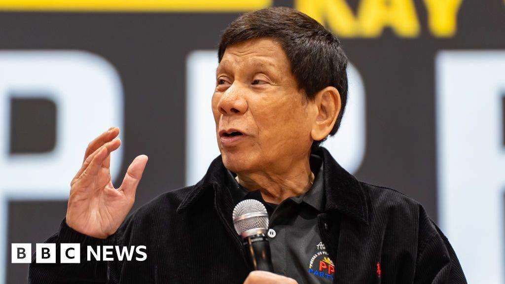 image for ICC charges ex-Philippines leader Rodrigo Duterte with murder