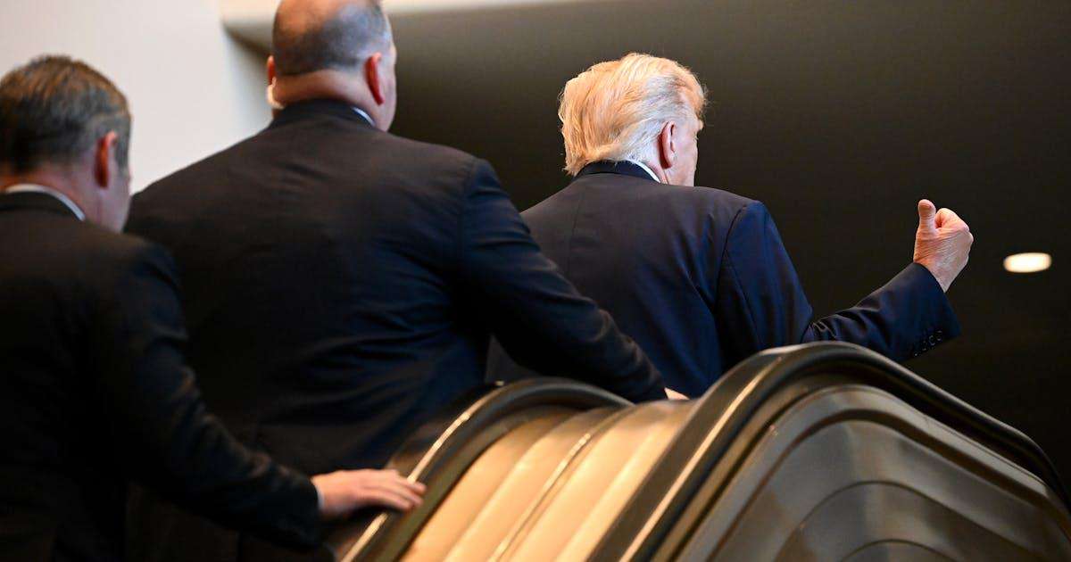 image for Turns Out Trump’s Own Team Messed Up U.N. Escalator and Teleprompter