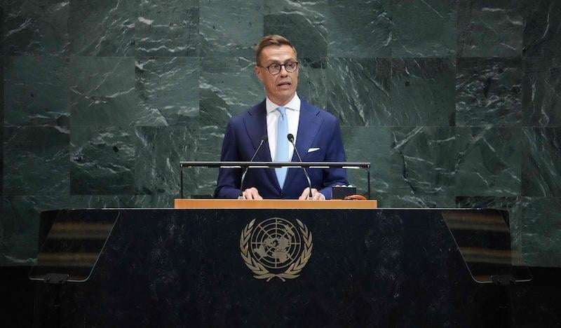 image for Stubb talks about UN reform in his General Assembly speech