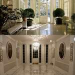 image for Before and After the Recent Renovation to the White House Palm Room