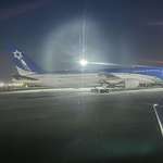 image for Parked next to Bibi’s plane on the tarmac at JFK right now