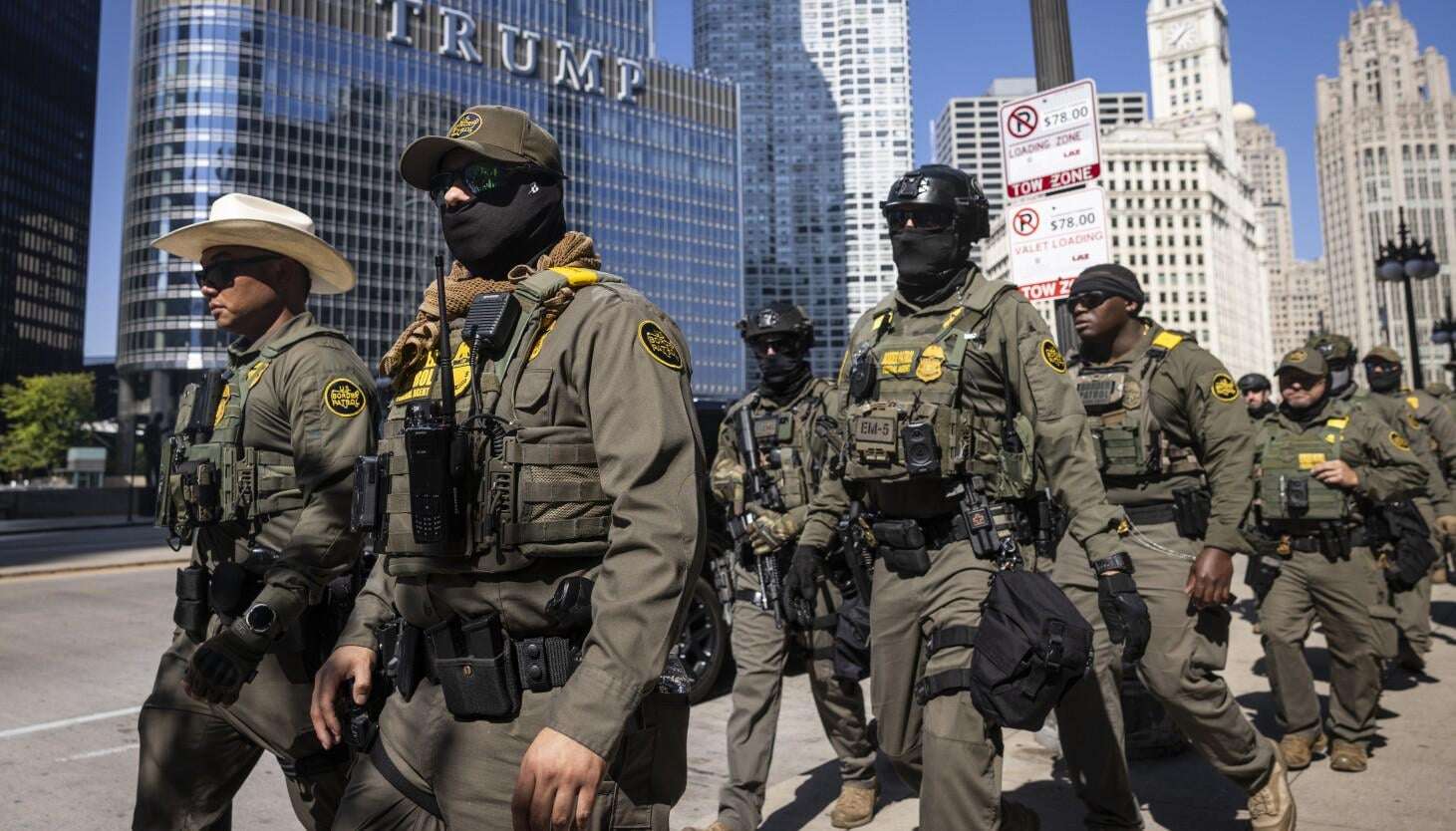 image for Feds march into downtown Chicago; top border agent says people are arrested based on ‘how they look’