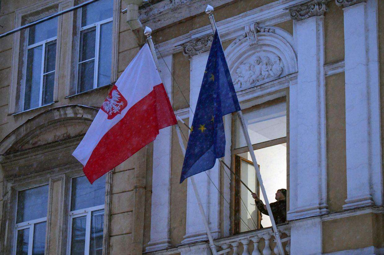 image for Polish Embassy in Kyiv struck in Russia's large-scale overnight attack