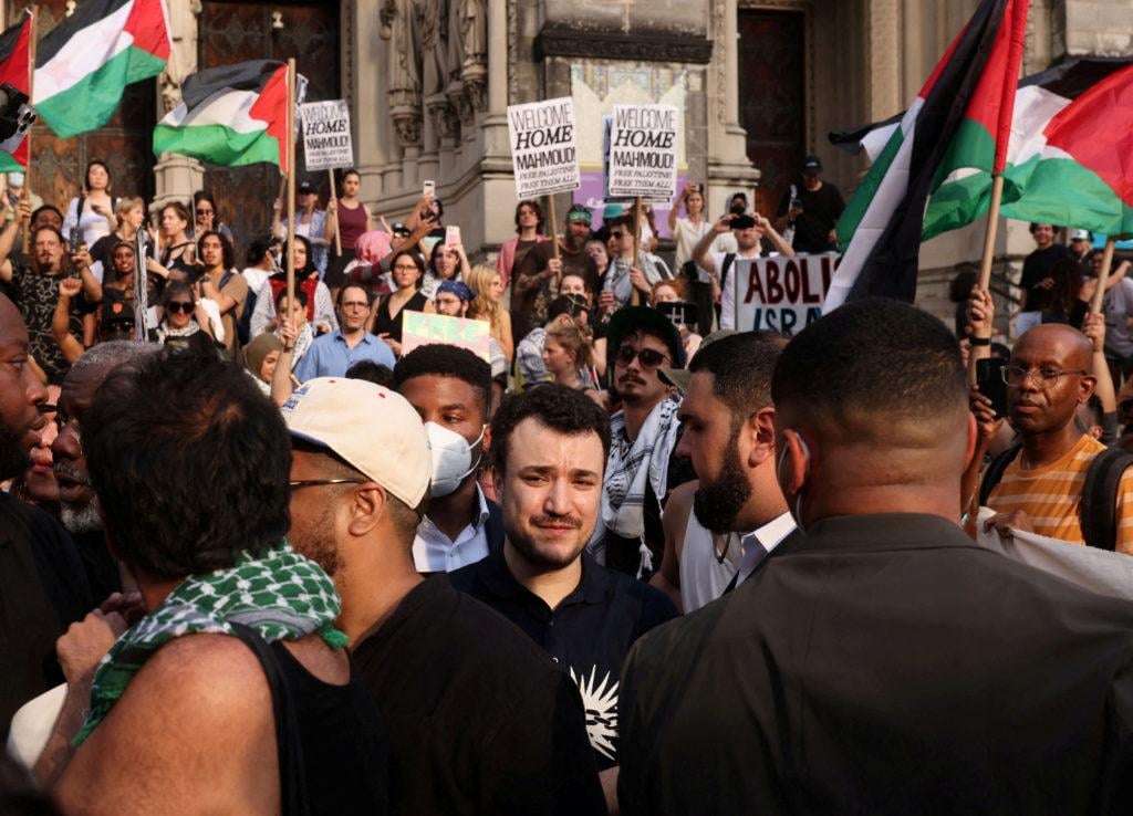 image for Federal judge rules Trump unconstitutionally targeted Gaza war protesters for deportation