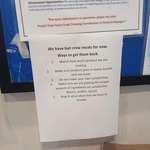 image for Posted at the McDonald's one of my sons work at, they claim that this came down from corporate.