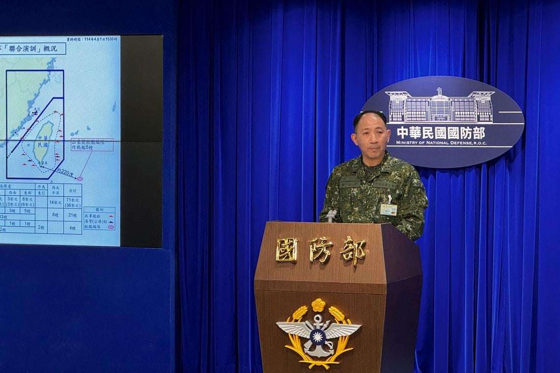 image for Defeat of Ukraine would embolden China towards Taiwan, Taiwanese officer says in Poland