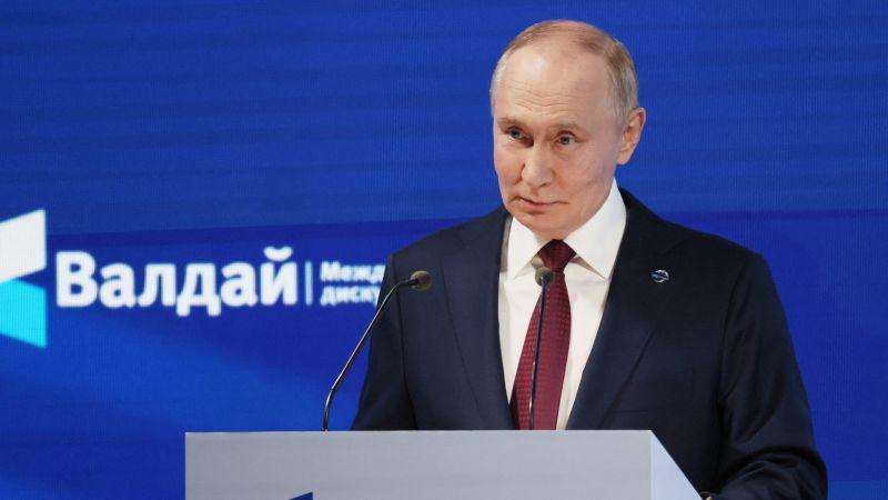 image for Putin praises Trump but warns supplies of US long-range missiles to Ukraine will badly hurt ties