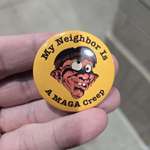image for This pin someone left at my work tonight