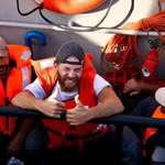 image for Sumud Flotilla activists during the capture by Israeli forces