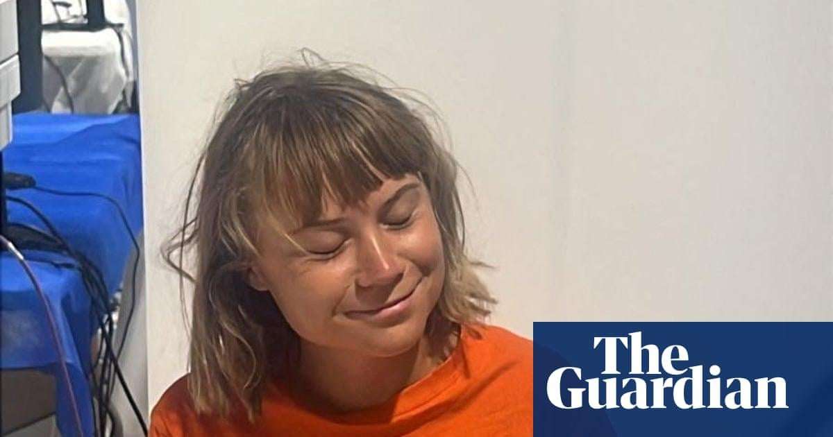 image for Israel accused of detaining Greta Thunberg in infested cell and making her hold flags