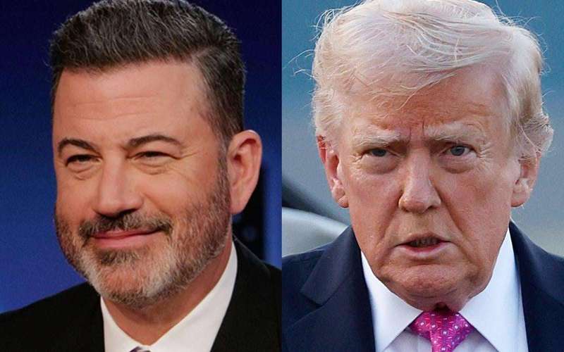image for Jimmy Kimmel is more popular than Trump, new poll finds