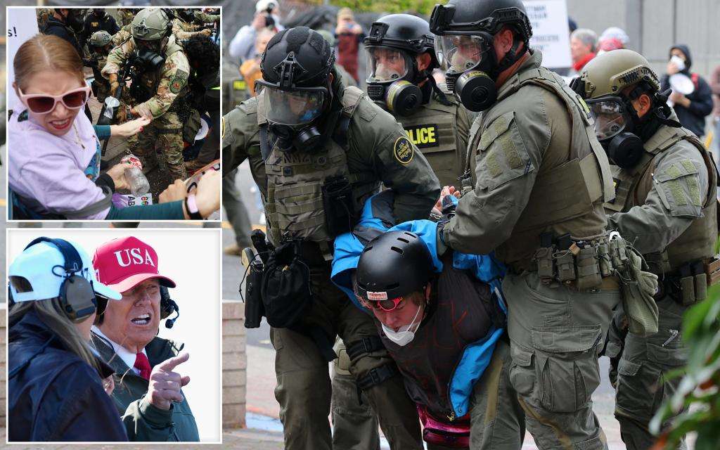 image for Trump defies federal court, sends 300 California National Guard troops to Portland, Oregon: ‘On their way there now’