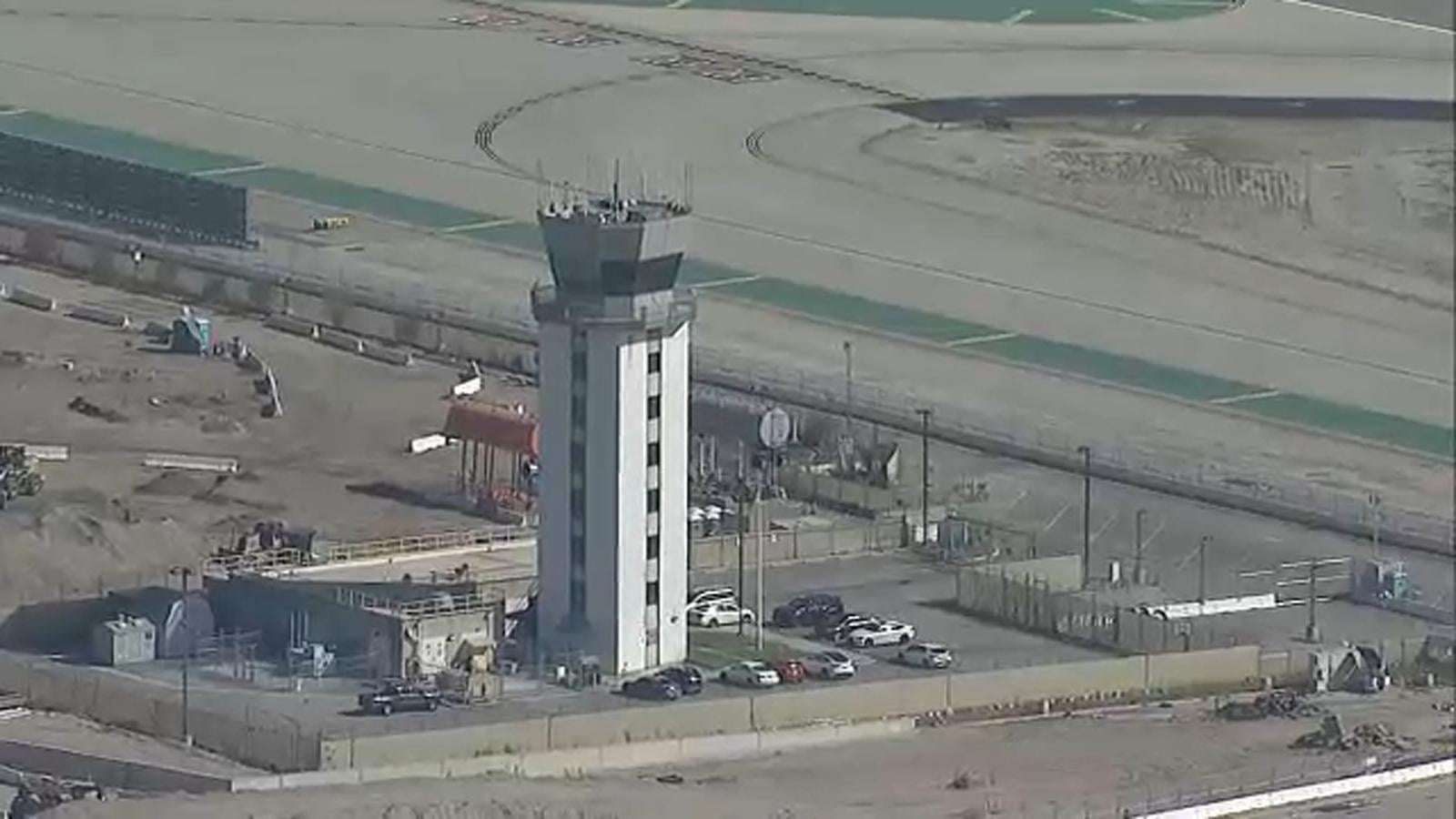 image for Burbank Airport air traffic control tower goes unmanned for hours amid government shutdown