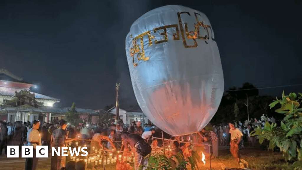 image for Myanmar: At least 24 killed as army paraglider bombs Buddhist festival