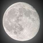 image for Tonight's Amazing 94% Illuminated Moon. [OC]