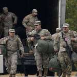image for U.S. National Guard arriving in Chicago, Illinois