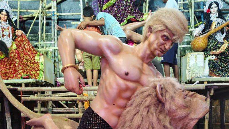 image for At India’s Durga Puja festival, a Hindu goddess slays a demon: Trump