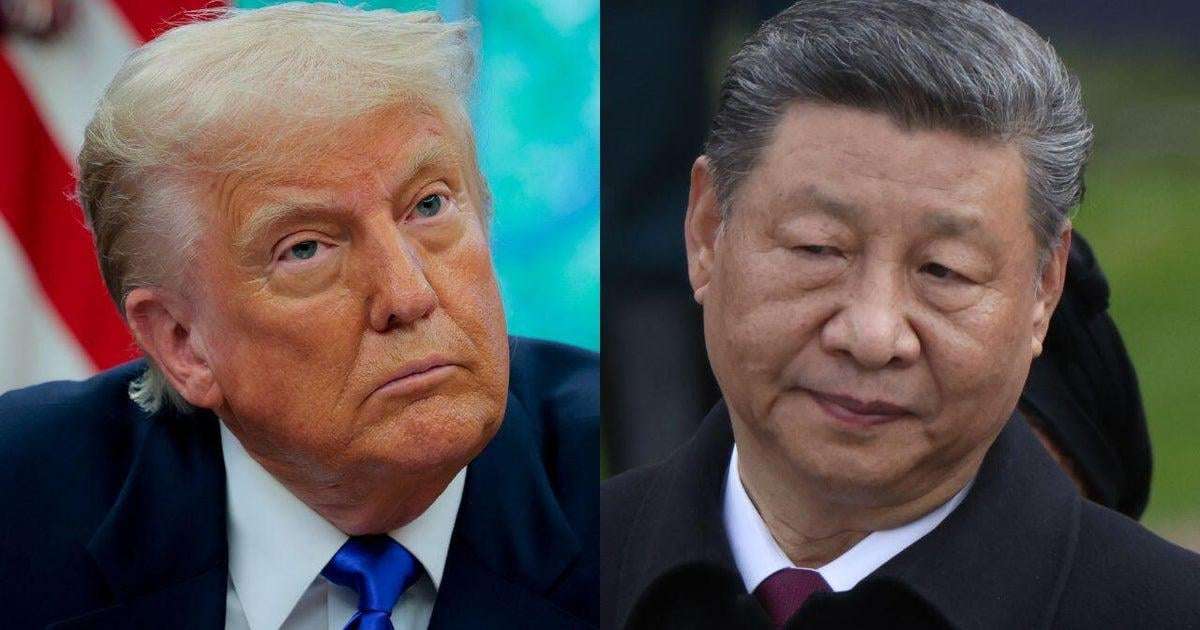 image for Trump announces extra 100% tariff on Chinese goods starting next month