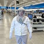image for [OC] Me At Ross Wearing My Sun Allergy Helmet