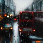 image for [OC] An Acrylic Painting I finished recently titled "Afternoon Rain"