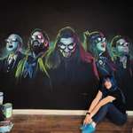 image for Wht We Do in the Shadows chalk drawing!(oc)
