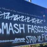 image for Charlie Kirk billboard, Asheville