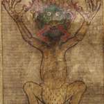 image for One of the first illustration, that depicts the devil in the codex gigas